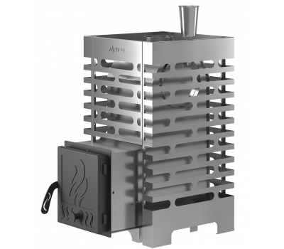 Печь для бани Aston 16 Inox с глухой дверцей 14-18 м³