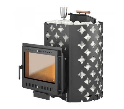 Печь для бани Этна 24 (Панорама М) ЗК