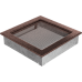 Решетка вентиляционная Медная 22x22