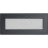 Решетка вентиляционная Графитовая 11x24 Kratki