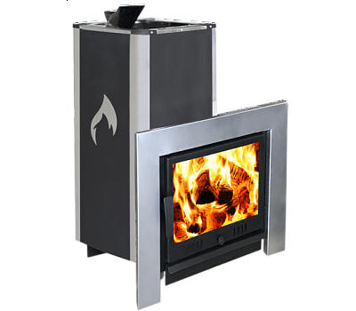 Печь для бани «ФЛАГМАН 35» ЗАКРЫТАЯ КАМЕНКА