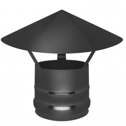  Зонт BLACK (AISI 430/0,5мм) д.115