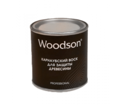 Карнаубский воск для защиты древесины Woodson, 0,25л
