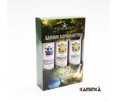 Набор ароматизаторов "Сила леса" 3шт. 300мл (пихта, эвкалипт, можжевельник)