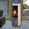  Печь-камин ROMOTOP STORCH VULSINI песчаник