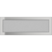 Решетка вентиляционная Стальная шлифованная 17x49