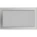 Решетка вентиляционная Стальная шлифованная 22x37