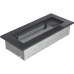 Решетка вентиляционная Графитовая 11x24 Kratki
