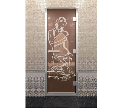 Дверь для бани Doorwood Хамам Искушение Бронза