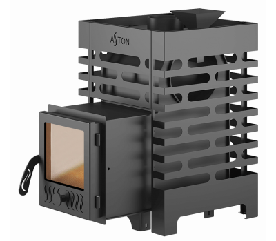 Печь для бани Aston 12 со стеклянной дверцей 6-14 м³