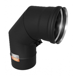 Ferrum Blackside колено-ревизия угол 90° (430/0,8мм/эмаль) Ф115